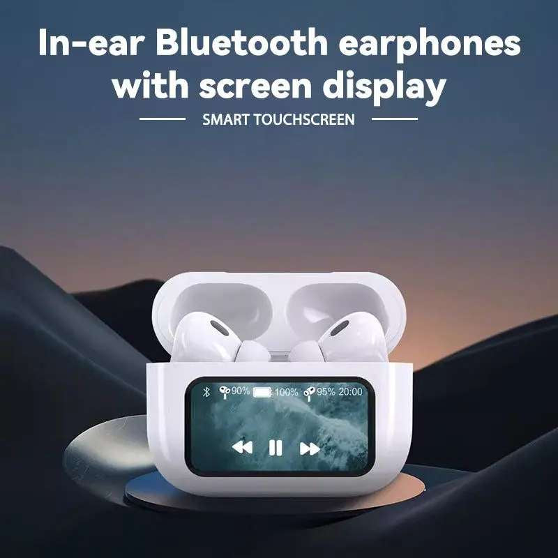 Tuch Screen Display Noise Reduction Wireless Earbuds For Android