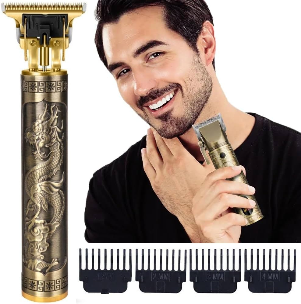 (plastic) T9 Electric Shaver Man Cordless Hair Beard Trimmer For Men Haircut